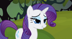 Size: 852x466 | Tagged: safe, screencap, character:rarity, species:pony, species:unicorn, episode:spike at your service, g4, my little pony: friendship is magic, female, lip bite, mare