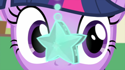 Size: 1280x720 | Tagged: safe, screencap, character:twilight sparkle, character:twilight sparkle (alicorn), species:alicorn, species:pony, episode:starlight the hypnotist, close-up, hypnosis, magic construct, pendulum, solo, stars