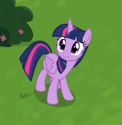 Size: 511x523 | Tagged: safe, screencap, character:twilight sparkle, character:twilight sparkle (alicorn), species:alicorn, species:pony, episode:father knows beast, g4, my little pony: friendship is magic, cropped, cute, female, smiling