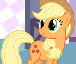 Size: 1028x865 | Tagged: safe, screencap, character:applejack, species:earth pony, species:pony, episode:spike at your service, g4, my little pony: friendship is magic, female, mare