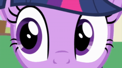 Size: 1280x720 | Tagged: safe, screencap, character:starlight glimmer, character:twilight sparkle, character:twilight sparkle (alicorn), species:alicorn, species:pony, episode:starlight the hypnotist, g4, animated, close-up, eyes closed, female, hypnosis, hypnotized, mare, offscreen character, pendulum, pendulum swing, sleeping, solo, sound, starlight's office, stars, webm