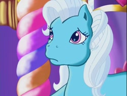 Size: 640x480 | Tagged: safe, screencap, character:rainbow dash, character:rainbow dash (g3), episode:the runaway rainbow, g3, colorless, faded