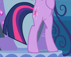 Size: 1138x914 | Tagged: safe, screencap, character:twilight sparkle, character:twilight sparkle (alicorn), species:alicorn, species:pony, equestria girls:equestria girls, g4, my little pony:equestria girls, belly, bipedal, cropped, featureless crotch, legs, mirror portal, pictures of bellies, pictures of legs, standing on two hooves