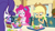 Size: 1920x1080 | Tagged: safe, screencap, character:applejack, character:curly winds, character:pinkie pie, character:rarity, character:scott green, character:twilight sparkle, character:twilight sparkle (scitwi), species:eqg human, episode:schedule swap, g4, my little pony:equestria girls, apple, applejack's hat, background human, burger, cafeteria, canterlot high, caramel apple (food), cheeseburger, chips, clothing, cowboy hat, cupcake, curly winds, food, geode of sugar bombs, geode of telekinesis, hamburger, hat, magical geodes, potato chips, sandwich, scott green, some blue guy