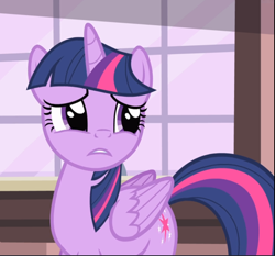 Size: 1008x940 | Tagged: safe, screencap, character:twilight sparkle, character:twilight sparkle (alicorn), species:alicorn, species:pony, episode:three's a crowd, g4, my little pony: friendship is magic, cropped, solo, worried