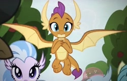 Size: 3714x2398 | Tagged: safe, screencap, character:ocellus, character:sandbar, character:silverstream, character:smolder, character:yona, species:changedling, episode:non-compete clause, g4, my little pony: friendship is magic, cute, smolderbetes, solo focus