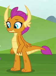 Size: 517x699 | Tagged: safe, screencap, character:smolder, species:dragon, episode:father knows beast, g4, my little pony: friendship is magic, cropped, cute, dragoness, female, smolderbetes, solo
