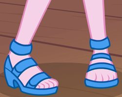 Size: 1129x901 | Tagged: safe, screencap, character:pinkie pie, equestria girls:spring breakdown, g4, my little pony:equestria girls, cropped, legs, open-toed shoes, pictures of legs, solo
