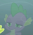 Size: 654x694 | Tagged: safe, screencap, character:spike, species:dragon, episode:uprooted, g4, my little pony: friendship is magic, cropped, male, reflection, smiling, winged spike
