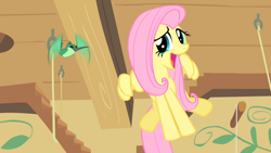 Size: 1280x720 | Tagged: safe, screencap, character:fluttershy, species:pony, episode:a bird in the hoof, g4, my little pony: friendship is magic, hummingbird, hummingway