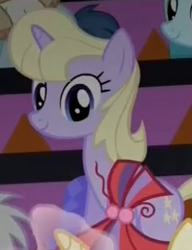 Size: 249x324 | Tagged: safe, screencap, character:moondancer, character:stella nova, species:pony, species:unicorn, episode:the cutie re-mark, background pony, cropped, female, glowing horn, mare, solo focus
