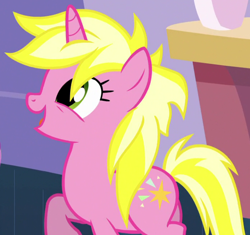 Size: 692x650 | Tagged: safe, screencap, character:sunshine smiles, species:pony, species:unicorn, episode:canterlot boutique, g4, my little pony: friendship is magic, cropped, female, mare, solo