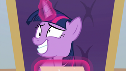 Size: 1920x1080 | Tagged: safe, screencap, character:twilight sparkle, character:twilight sparkle (alicorn), species:alicorn, species:pony, episode:the beginning of the end, g4, my little pony: friendship is magic, derp, faec, solo