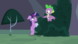 Size: 1920x1080 | Tagged: safe, screencap, character:spike, character:twilight sparkle, character:twilight sparkle (alicorn), species:alicorn, species:dragon, species:pony, episode:the point of no return, g4, my little pony: friendship is magic, saddle bag, winged spike