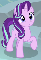 Size: 523x754 | Tagged: safe, screencap, character:starlight glimmer, species:pony, species:unicorn, episode:a matter of principals, g4, my little pony: friendship is magic, cropped, female, mare, raised hoof, solo