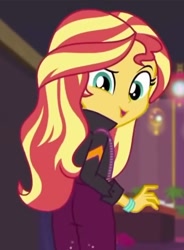 Size: 530x719 | Tagged: safe, screencap, character:sunset shimmer, episode:how to backstage, g4, my little pony:equestria girls, ass, bunset shimmer, butt, cropped, female, looking at you, looking back, looking back at you, solo