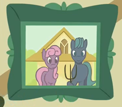 Size: 417x363 | Tagged: safe, screencap, episode:the cutie pox, g4, my little pony: friendship is magic, american gothic, cropped, painting
