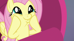Size: 1920x1080 | Tagged: safe, screencap, character:fluttershy, species:pegasus, species:pony, episode:sweet and smoky, g4, my little pony: friendship is magic, cute, dashface, dawwww, faec, female, fluttershy is best facemaker too, mare, shyabetes, so awesome, solo