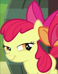 Size: 564x720 | Tagged: safe, screencap, character:apple bloom, character:scootaloo, species:pegasus, species:pony, episode:one bad apple, g4, my little pony: friendship is magic, cropped, hooves, silly face, solo focus