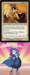 Size: 672x1654 | Tagged: safe, screencap, character:rarity, episode:the other side, g4, my little pony:equestria girls, angel, magic the gathering, totally looks like