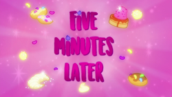 Size: 1280x720 | Tagged: safe, screencap, episode:wake up!, g4, my little pony:equestria girls, time card, wake up!: pinkie pie