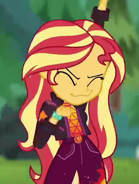 Size: 486x643 | Tagged: safe, screencap, character:sunset shimmer, episode:wake up!, g4, my little pony:equestria girls, animated, cropped, cute, dancing, faec, female, geode of empathy, gif, loop, magical geodes, shimmerbetes, sugar rush, wake up!: pinkie pie, x3