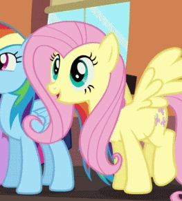 Size: 263x291 | Tagged: safe, screencap, character:fluttershy, episode:mmmystery on the friendship express, g4, my little pony: friendship is magic, animated, animation error, cropped, cute, excited, flapping, reaction image, shyabetes, want, yes