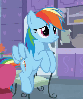 Size: 275x329 | Tagged: safe, screencap, character:rainbow dash, species:pegasus, species:pony, episode:non-compete clause, g4, my little pony: friendship is magic, adorable distress, animated, cropped, cute, dashabetes, denied, dilated pupils, eye shimmer, female, floppy ears, flying, frown, gif, gritted teeth, levitation, looking at something, looking back, loop, magic, mare, offscreen character, pouting, reaching, sad, sadorable, solo focus, spread wings, telekinesis, trophy, underhoof, wide eyes, wings