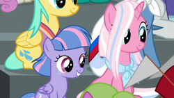 Size: 1280x720 | Tagged: safe, screencap, character:clear sky, character:wind sprint, species:pegasus, species:pony, species:unicorn, episode:common ground, g4, my little pony: friendship is magic, female, like mother like daughter, mother and daughter