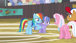 Size: 1920x1080 | Tagged: safe, screencap, character:clear sky, character:quibble pants, character:rainbow dash, character:wind sprint, species:pegasus, species:pony, species:unicorn, episode:common ground, g4, my little pony: friendship is magic