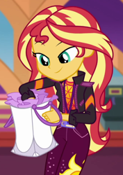 Size: 452x640 | Tagged: safe, screencap, character:sunset shimmer, episode:how to backstage, g4, my little pony:equestria girls, cropped, female, solo