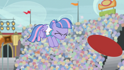 Size: 1280x720 | Tagged: safe, screencap, character:wind sprint, species:pegasus, species:pony, episode:common ground, g4, my little pony: friendship is magic, ball, solo