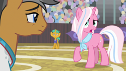 Size: 1920x1080 | Tagged: safe, screencap, character:clear sky, character:quibble pants, character:snails, species:earth pony, species:pony, species:unicorn, episode:common ground, g4, my little pony: friendship is magic