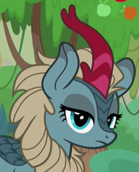 Size: 665x825 | Tagged: safe, screencap, character:sparkling brook, species:kirin, episode:sounds of silence, g4, my little pony: friendship is magic, background kirin, cropped, solo
