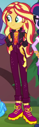 Size: 260x835 | Tagged: safe, screencap, character:rarity, character:sunset shimmer, character:twilight sparkle, character:twilight sparkle (scitwi), species:eqg human, episode:festival filters, g4, my little pony:equestria girls, cropped