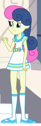 Size: 204x630 | Tagged: safe, screencap, character:bon bon, character:sweetie drops, equestria girls:friendship games, g4, my little pony:equestria girls, clothing, cropped, female, legs, mary janes, shoes, skirt, socks, solo