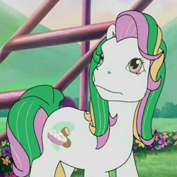 Size: 480x480 | Tagged: safe, screencap, character:coconut cream (g3), species:earth pony, species:pony, g3, female, mare, solo