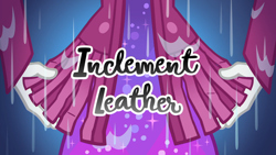 Size: 1920x1080 | Tagged: safe, screencap, character:rarity, episode:inclement leather, g4, my little pony:equestria girls, title card