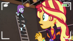 Size: 1920x1080 | Tagged: safe, screencap, character:sunset shimmer, episode:how to backstage, g4, my little pony:equestria girls, eyes on the prize, female