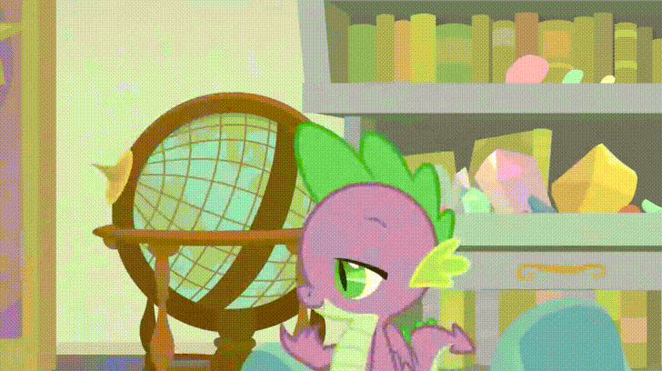 Size: 728x408 | Tagged: safe, screencap, character:spike, character:starlight glimmer, species:dragon, episode:a horse shoe-in, g4, my little pony: friendship is magic, animated, gif, hug, winged spike, yoink, zip lines