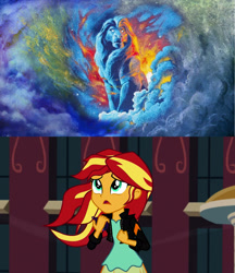 Size: 1868x2158 | Tagged: safe, artist:conthauberger, screencap, character:sunset shimmer, my little pony:equestria girls, disney, mufasa, the lion king
