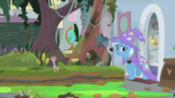 Size: 1920x1080 | Tagged: safe, screencap, character:starlight glimmer, character:trixie, species:pony, episode:a horse shoe-in, g4, my little pony: friendship is magic, angry, animated, english, furious, imminent rage, impending doom, mud, sound, webm