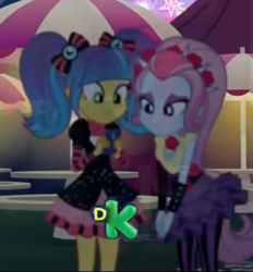 Size: 608x654 | Tagged: safe, screencap, equestria girls:sunset's backstage pass, g4, my little pony:equestria girls, background human, cropped, low quality, pixel pizazz, violet blurr