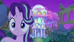 Size: 1920x1080 | Tagged: safe, screencap, character:starlight glimmer, species:pony, episode:student counsel, solo, treehouse of harmony