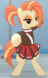 Size: 316x509 | Tagged: safe, screencap, character:shimmy shake, species:pony, episode:2-4-6 greaaat, bipedal, cropped, solo, standing