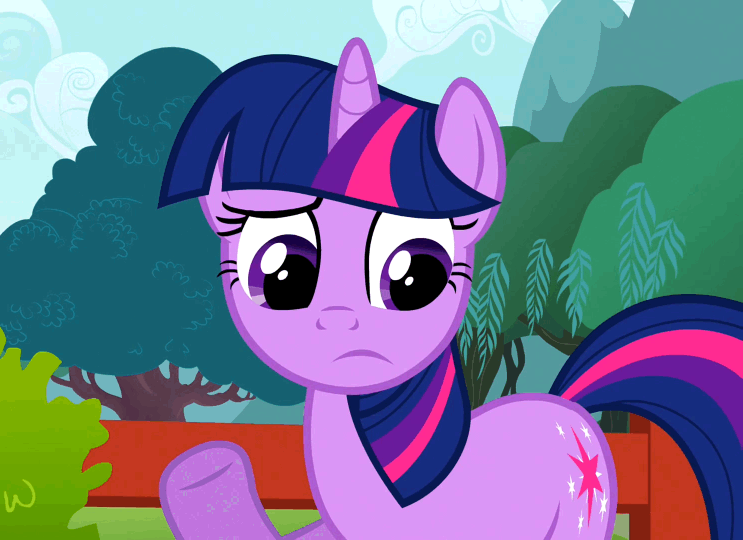 Size: 743x540 | Tagged: safe, screencap, character:twilight sparkle, species:pony, species:unicorn, episode:dragon quest, g4, my little pony: friendship is magic, animated, gif, solo