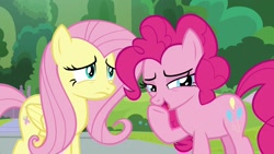 Size: 1920x1080 | Tagged: safe, screencap, character:fluttershy, character:pinkie pie, species:pony, episode:2-4-6 greaaat