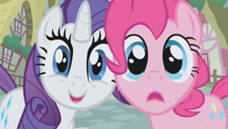 Size: 1280x720 | Tagged: safe, screencap, character:pinkie pie, character:rarity