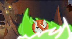 Size: 1235x683 | Tagged: safe, screencap, character:crackle cosette, character:queen chrysalis, episode:the ending of the end, g4, my little pony: friendship is magic, leak, disguised changeling, shapeshifting, transformation