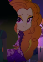 Size: 332x481 | Tagged: safe, screencap, character:adagio dazzle, episode:find the magic, g4, my little pony:equestria girls, adoragio, cropped, cute, hey there, mid-blink screencap, smiling, solo, when she smiles
